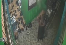 Viral! Maling Sendal Jemaah Salat Subuh Masjid Nurul Fata Pekapuran Raya Terekam CCTV