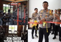Hore! Polres Tanah Bumbu Miliki Gym Center, Kapolres Ingin Kesehatan dan Kebugaran Personel Selalu Terjaga