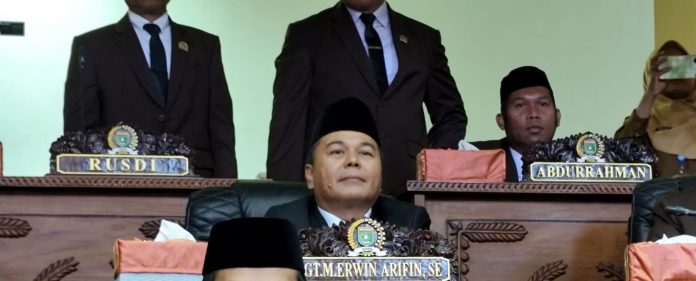 H.H Gt. M Erwin Arifin, anggota DPRD Tanah Bumbu (wartabanjar.com - Haidar)