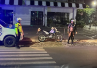 Unit Turjali dan Gakkum Polres Banjarbaru Sisir Sejumlah Titik Sering Jadi Ajang Balapan Liar