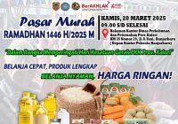 Disbunnak Kalsel Buka Pendaftaran Bagi Pelaku UMKM yang Ingin Ikut Berdagang di Pasar Murah Ramadhan