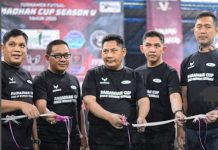 Bang Rizal Buka Turnamen Sekaligus Resmikan Lapangan Futsal Banua Budi