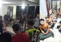 Beredar Penangkapan Puluhan Remaja Diduga Gengster di Liang Anggang, Nangis-nangis Minta Ampun