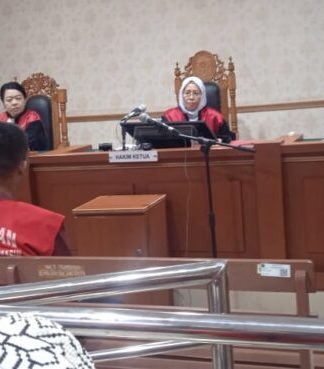 Oknum Polisi Kertak Hanyar Terdakwa Kasus KDRT Dituntut 1 Tahun 2 Bulan