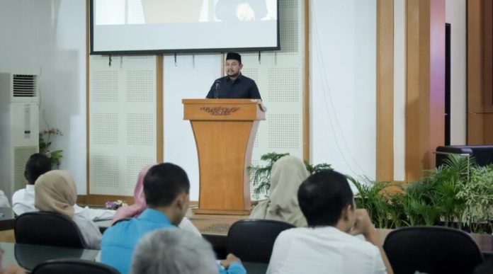 Wakil Ketua DPRD Kalsel, HM Alpiya Rakhman, menghadiri Forum Konsultasi Publik penyusunan RPJMD 2025, Rabu. (wartabanjar.com - Ist. Humas DPRD Kalsel)