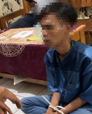 Pelaku Penusukan di Masjid Agung Al Karomah Martapura Diringkus di Kawasan Hutan Takisung