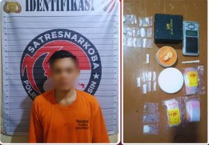 Tersangka sabu diamankan Polsek Banjarmasin Timur