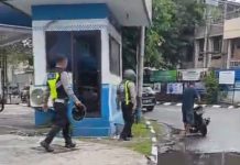 Heboh Diduga Polisi Akan Ditusuk Pengendara di Jalan A Yani km 1 Banjarmasin