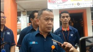 Dino Ariyadi, Kasatgas Nasional Operasi Pasar PT Pos Indonesia. (wartabanjar.com - Ikhsan Nur Rizky)