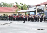 Sinergitas Operasi Ketupat Intan 2025 di Batola, Wabup Herman Susilo Hadiri Apel Gelar Pasukan di Mapolres