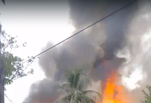 BREAKING NEWS : Api Berkobar di Jalan Sarigading Barabai HST