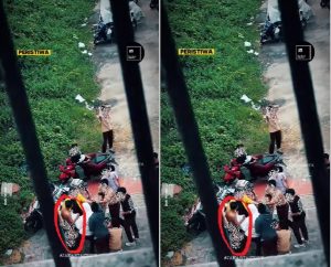 Remaja diduga dibullying oleh siswa. (wartabanjar.com - Ist @merekamjakarta)