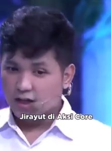 Jirayut dalam salah satu tayangan AKSI Indosiar. (wartabanjar.com - Ist. IG Indosiar)