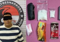 Abay Pengedar Sabu Asal Sungai Andai Ditangkap di Jalan Tembikar Kanan Kertak Hanyar, Barbuk 30 Gram Sabu
