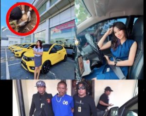 Korban dan pelaku Amma saat diamankan polisi. (wartabanjar.com - Ist. @kriminews)
