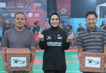 Mama Deden Tutup Turnamen Futsal Ramadhan Cup Season 5 HST, Anteja FC Juara