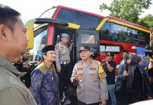 Polda Kalsel Sediakan 10 Armada Bis Mudik Gratis
