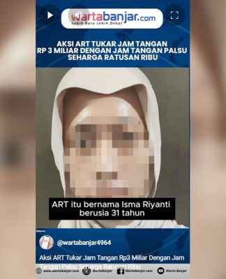 VIDEO - Aksi ART Tukar Jam Tangan Rp3 Miliar Dengan Jam Tangan Palsu Seharga Ratusan Ribu Terancam 7 Tahun Penjara
