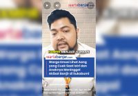 Warga Emosi Lihat Aang yang Cuek Saat Istri dan Anaknya Meninggal Akibat Banjir di Sukabumi