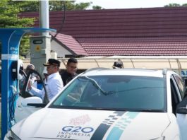 Bupati Tabalong Resmikan SPKLU di MPP Mabu’un, di Kalimantan Hanya Balikpapan dan Tanjung