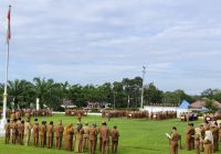Bupati Balangan Pimpin Apel Gabungan: Fokus Tingkatkan Kinerja dan Bahas Efisiensi Anggaran