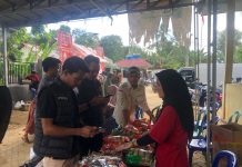Polres Balangan dan Dinas Perdagangan Sidak Pasar, Kasat Reskrim Imbau Pedagang Jangan Jualan Melebihi HET