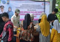 Sambut Ramadan, Disperindag Balangan Gelar Pasar Murah di Desa Tawahan