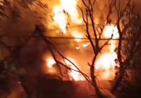 Api Berkobar di Kampung Arab Banjarmasin