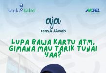 Cara Tarik Tunai Uang Tanpa Kartu di ATM Bank Kalsel