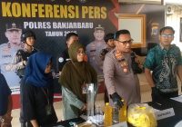 Polres Banjarbaru Bongkar Kasus Minyak Goreng Ilegal, Kapolres: Pelaku Ditaksir Raup Keuntungan Ratusan Juta