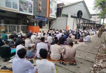 Berlangsung Khidmat, Suasana Salat Id di Masjid Muhammadiyah Al-Jihad Banjarmasin Dipenuhi Jemaah