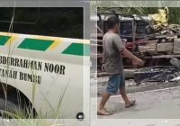 Netizen Sempat Melihat Kondisi Sopir Ambulance Sebelum Kecelakaan Truk Vs Ambulance
