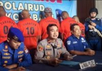 Polairud Polres Kotabaru Amankan 7 Kapal Ikan, Gunakan Alat Ilegal yang Merusak Ekosistem Laut