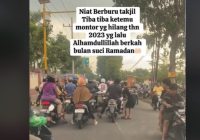 VIRAL! Pasutri Berburu Takjil di Ramadan, Eh Temukan Kembali Motor Yamaha Mio yang Dicuri 2 Tahun Lalu