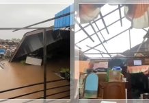 Puting Beliung Terjang Palangka Raya, Masjid dan Rumah Warga Rusak Parah