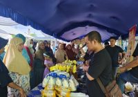 Pasar Murah Disdag Kalsel di Balangan Diserbu Warga, Harga Kebutuhan Pokok Lebih Terjangkau