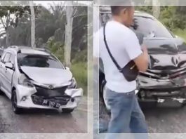Kecelakaan Beruntun 6 Mobil di Sampit, Berawal dari Hindari Lubang