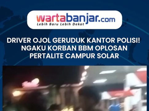 Driver Ojol Geruduk Kantor Polisi! Ngaku Korban BBM Oplosan Pertalite Campur Solar, Ini Kata Pertamina