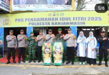 Kapolresta Banjarmasin : Jika Lelah, Kunjungi Pos Kami