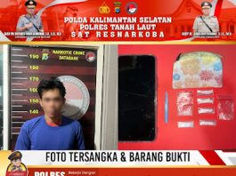Diduga Edarkan Sabu di Tanah Laut, AH Terancam Penjara 12 Tahun dan Denda Rp 1 Miliar