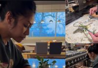 Anggun Bakar Ikan Pakai Banyak Garam Jadi Sorotan Warganet