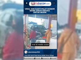 VIDEO - Viral ASN Ganti Pelat Nomor Mobil Dinas Diduga Untuk Mudik