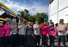 Kapolda Kalsel Lepas 400 Penumpang Program Mudik Gratis di Banjarbaru