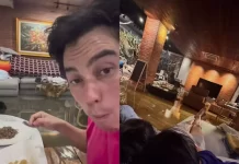Baim Wong Kerepotan Urus Perabotan Rumahnya yang Kebanjiran