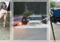 Banjir Rendam Banjarmasin, Banjarbaru & Martapura: Pasar Batuah 'Calap' dan Pengendara Berjuang Lewati Genangan