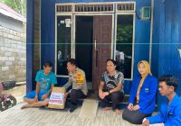 Polres Balangan Bersama Organisasi Mahasiswa dan Pelajar Distribusikan Puluhan Paket Bantuan
