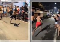VIRAL AKSI Jelang Sahur! Remaja di Balangan Gelar "Adu Bukah", Apa yang Diperebutkan?