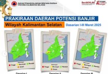 Akibat Guyuran Hujan Deras, Kota Banjarmasin, Banjarbaru, dan Martapura Dilanda Banjir
