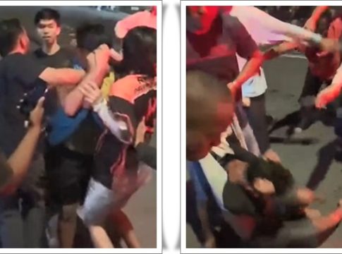 Dua Remaja Diduga Gangster Diamuk Warga Martapura, Polisi Kewalahan Mengamankan