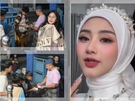VIRAL VIDEO Pedangdut Cantik Ghea Youbi Bagi-bagi Uang kepada Anak-anak Bagarakan Sahur, "Teh Ghea… Sahur"